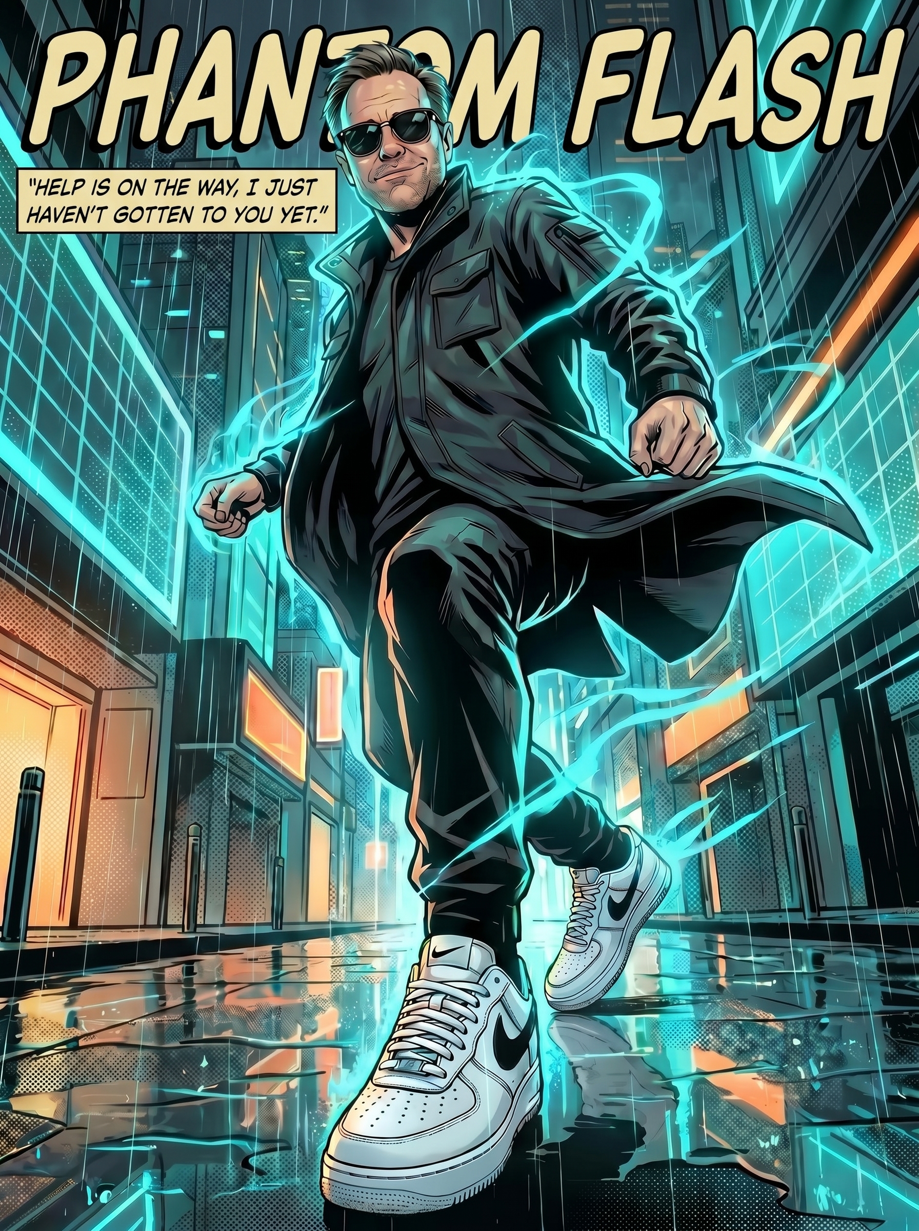 Phantom Flash — Help is on the way, I just haven’t gotten to you yet.